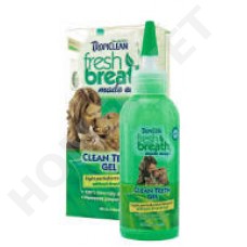 Tropiclean Fresh Breath Clean Teeth Gel for dogs